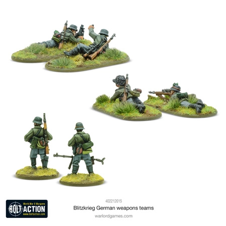 BOLT ACTION Blitzkrieg German weapons teams