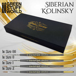 Green Stuff World Zestaw pędzli premium Gold series