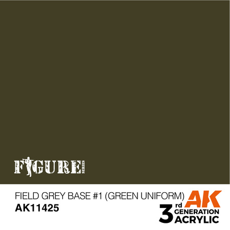 AK Interactive FIELD GREY BASE #1 (GREEN UNIFORM) – FIGURES