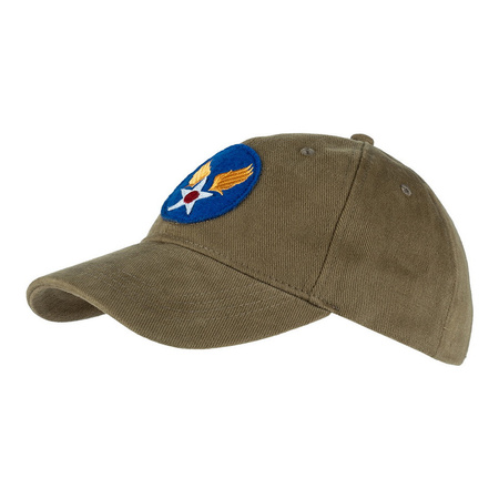 Czapka Baseball Cap Brushed USAAF green Fostex