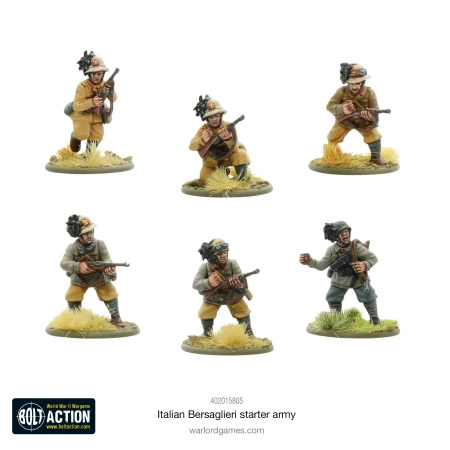 BOLT ACTION Italian Bersaglieri Starter Army