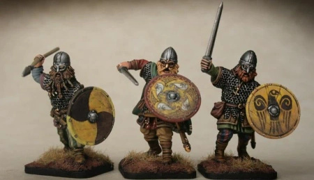Viking Shield Designs VIK 10 – Kalkomanie tarcz dla figurek wikingów Victrix