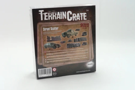 PM - Terrain Crate: Street Scatter – Urban Terrain Set (28mm Scale)