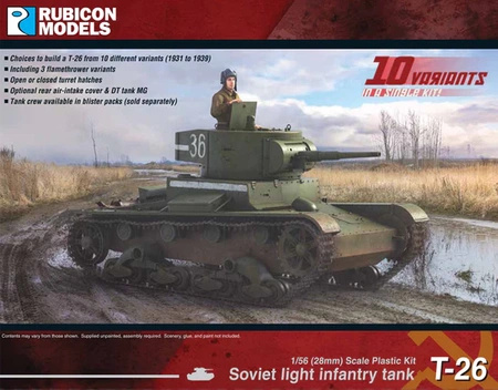 RUBICON 280070 - Soviet T-26 Light Infantry Tank