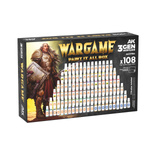 AK Interactive 3GEN – WARGAME PAINT IT ALL BOX x108