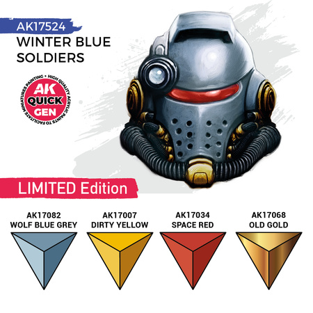 AK Interactive WINTER BLUE SOLDIERS – QUICK GEN SET
