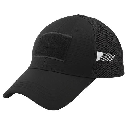 Czapka Taktyczna Mesh Czarna OUTLANDRA