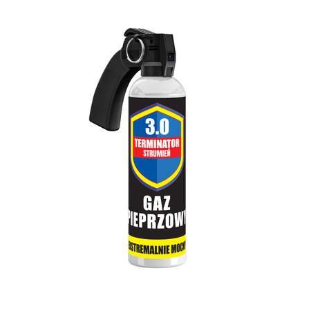 Gaz pieprzowy Terminator 3.0 400 ml strumień