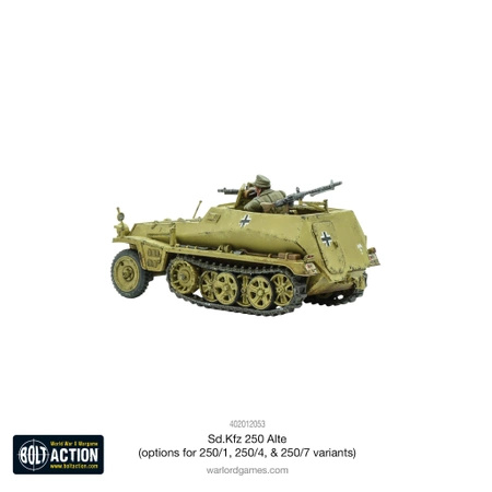 BOLT ACTION Sd.Kfz 250 (Alte) Half-Track (Options for 250/1, 250/4, 250/7)