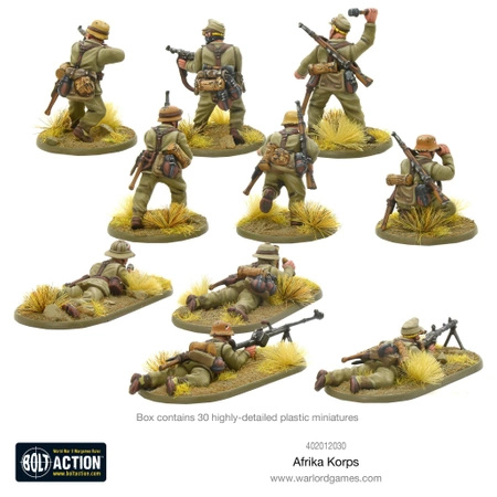 BOLT ACTION Afrika Korps Infantry 