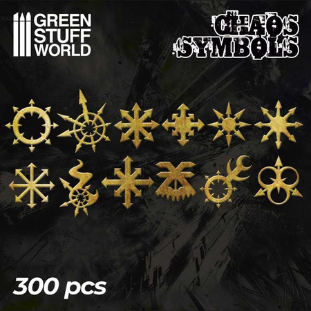 Green Stuff World Chaos Runes and Symbols