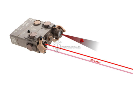 DBAL-A2 Iluminator IR Laser Module Red+IR Dark Earth WADSN