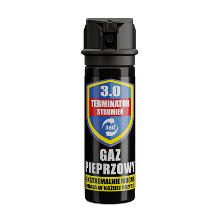 Gaz Pieprzowy Antybandyta Terminator 3.0/360 strumień 50ml