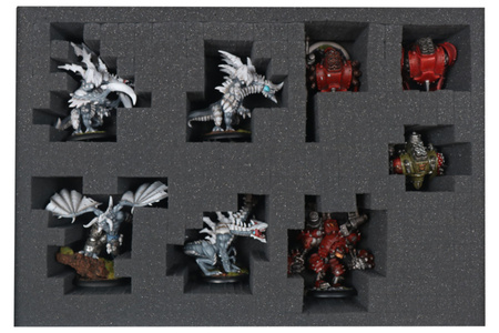 S&S Pudełko XL z pianką raster 72 mm