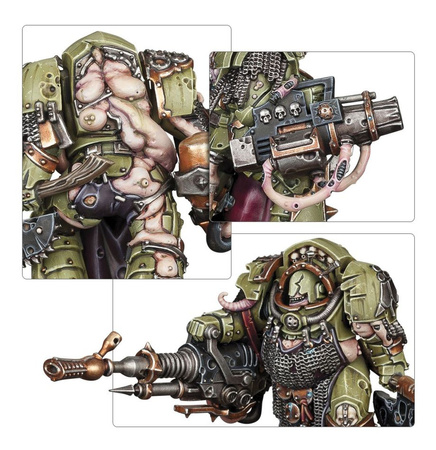 Warhammer 40K DEATH GUARD: BLIGHTLORD TERMINATORS