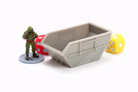 PM - Gabage Container (Abzetscontainer) - 3D Printed - 28mm
