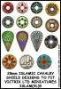 Islamic Cavalry Shield Transfers 5 – Kalkomanie do tarcz kawalerii islamskiej