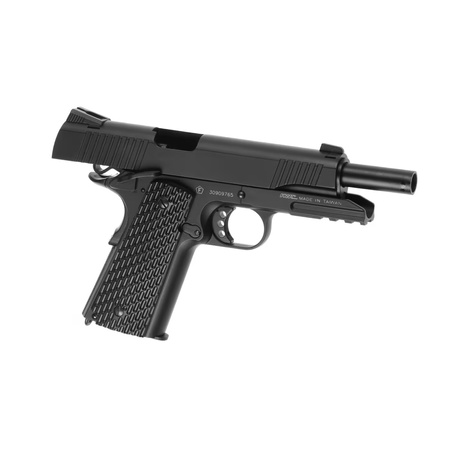 Pistolet Wiatrówka M1911 TACTICAL Black Full Metal 4,5mm CO2 KWC