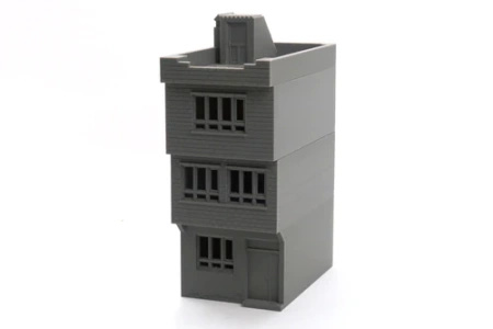PM - Modern Middle East Urban Building MET_01 - 3D Printed - 28mm