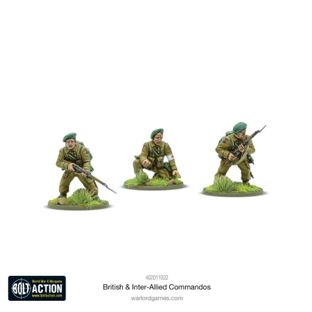 BOLT ACTION British & Inter-Allied Commandos 