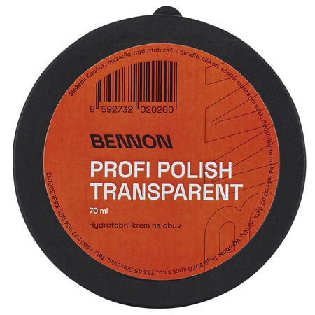 Pasta do butów bezbarwna 70ml. BENNON