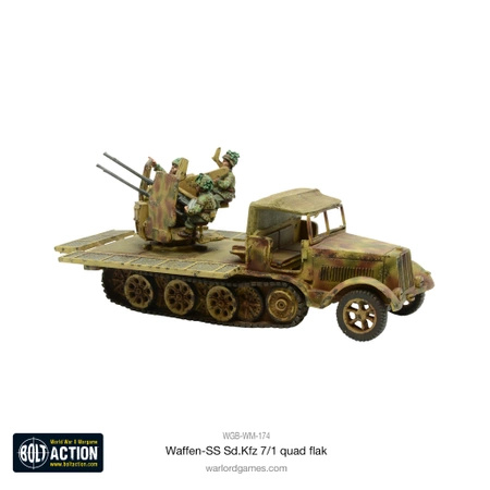 BOLT ACTION Waffen-SS Sd.Kfz 7/1 quad FlaK