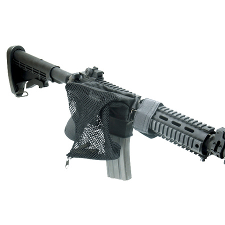 LEAPERS UTG Siatkowy worek do łapania łusek czarny do karabinów AR15