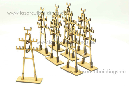 Zestaw słupów I LBH0973 - 1:56 / 28mm