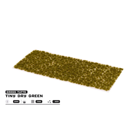 Gamers Grass: Special tufts - 2 mm - Dry Green (Tiny)