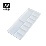 Vallejo: HS121 - Rectangular palette (18 ml)x8,5 cm