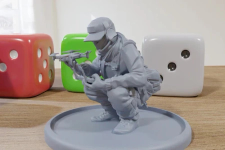 PM - PMC Drone Operator - 3D Printed - 28mm