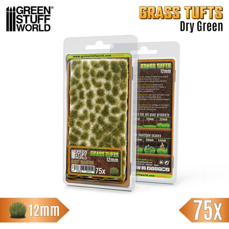 GSW - Static Grass Tufts 12 mm - Dry Green
