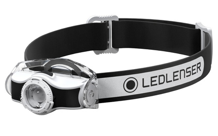 Latarka Czołowa Ledlenser MH3 white/black