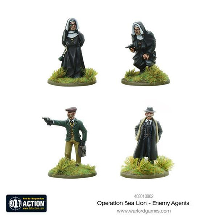 BOLT ACTION Operation Sea Lion - Enemy Agents
