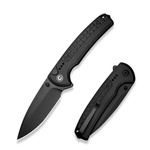 Nóż składany Civivi Sentinel Strike II Black Aluminium/Black FRN, Black Stonewashed Nitro-V (C22025D-1)