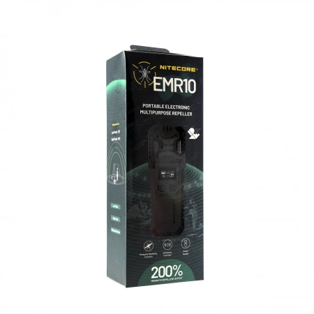 NITECORE Odstraszacz komarów 2w1 EMR10 Lite czarny