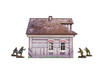MICRO ART - WW2 Ostfront Village Whitewashed Dacha (1) (28mm)