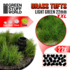 GSW - Grass TUFTS XXL - 22mm self-adhesive - LIGHT GREEN