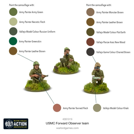 BOLT ACTION USMC Forward Observer Team