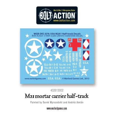 BOLT ACTION M21 Mortar Carrier Half-track