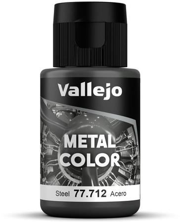 Vallejo: 77.712 - Metal Color - Steel (32 ml)