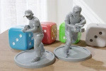 PM - War Journalists - 3D Printed - 28mm