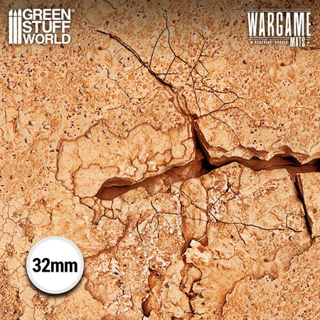 GSW - Neoprene Mat 4x6' Dreadrock Badlands (120x180cm)