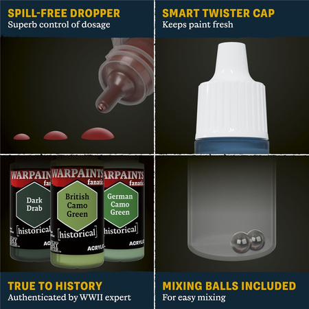 The Army Painter: Historical - World War II - American Paint Set