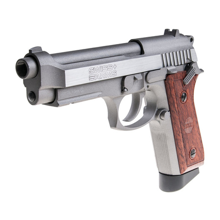 PISTOLET WIATRÓWKA BERETTA 92 BB Metal SILVER 4,5mm Swiss Arms