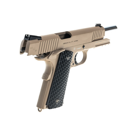 Pistolet Wiatrówka Colt SA1911 TAN MIL. Co2 4,5mm 