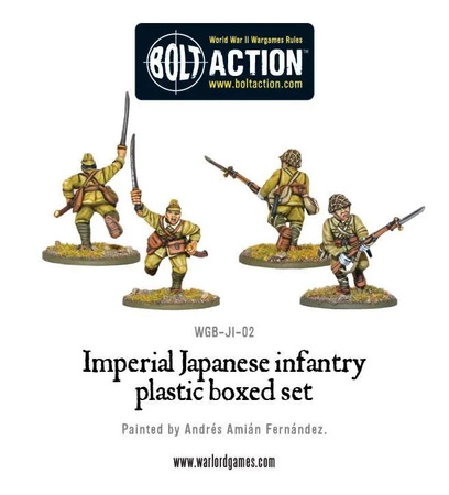 BOLT ACTION Imperial Japanese Infantry Plastic Boxed Set