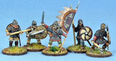 SAGA Plastic Viking Hirdmen