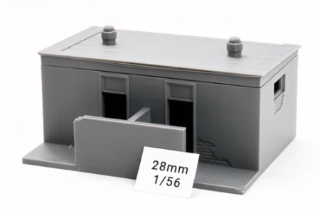 PM - Soviet Public Toilets- 3D Printed - 28mm