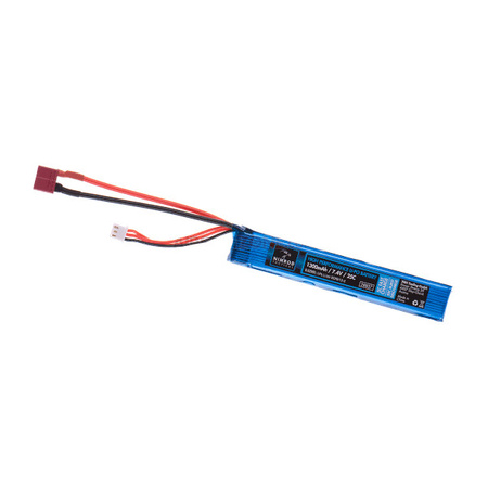 Bateria Lipo 7.4V 1300mAh 25C Type T-Plug Nimrod